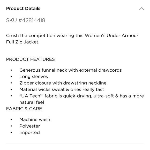 Under Armour Tech Full Zip Jacket - Picture 6 of 6